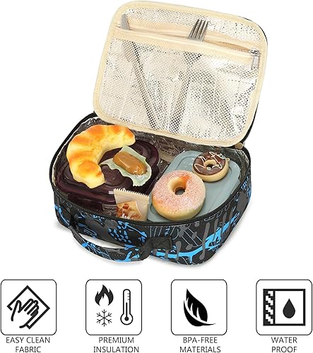 Vista 7 de Mochila escolar para niños con fiambrera para niñas, bolsa de libros, mochila escolar preescolar, jardín de infantes, mochila para niños pequeños