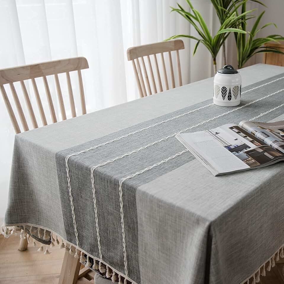 Amazon.co.uk grey table cloths