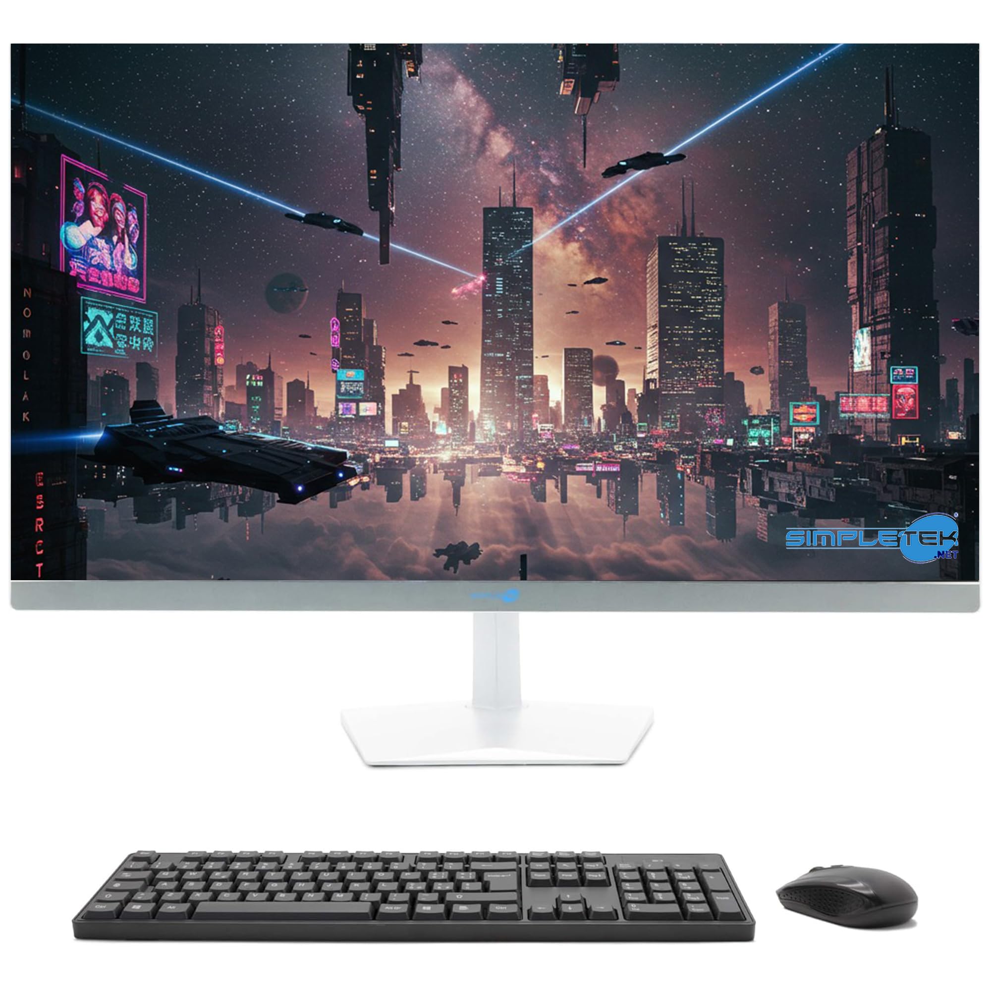 SIMPLETEK – PC All in One 27" FHD | Core i9 10a Gen | Windows 11 Pro | 64GB RAM | 4TB SSD | Z WiFi 6, BT 5.2 i Wbudowaną kamerą Pop-Up 5Mp