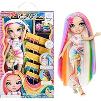Rainbow High Bambola Hair Chalk & Style - Amaya - Bambola Arcobaleno da 28 cm
