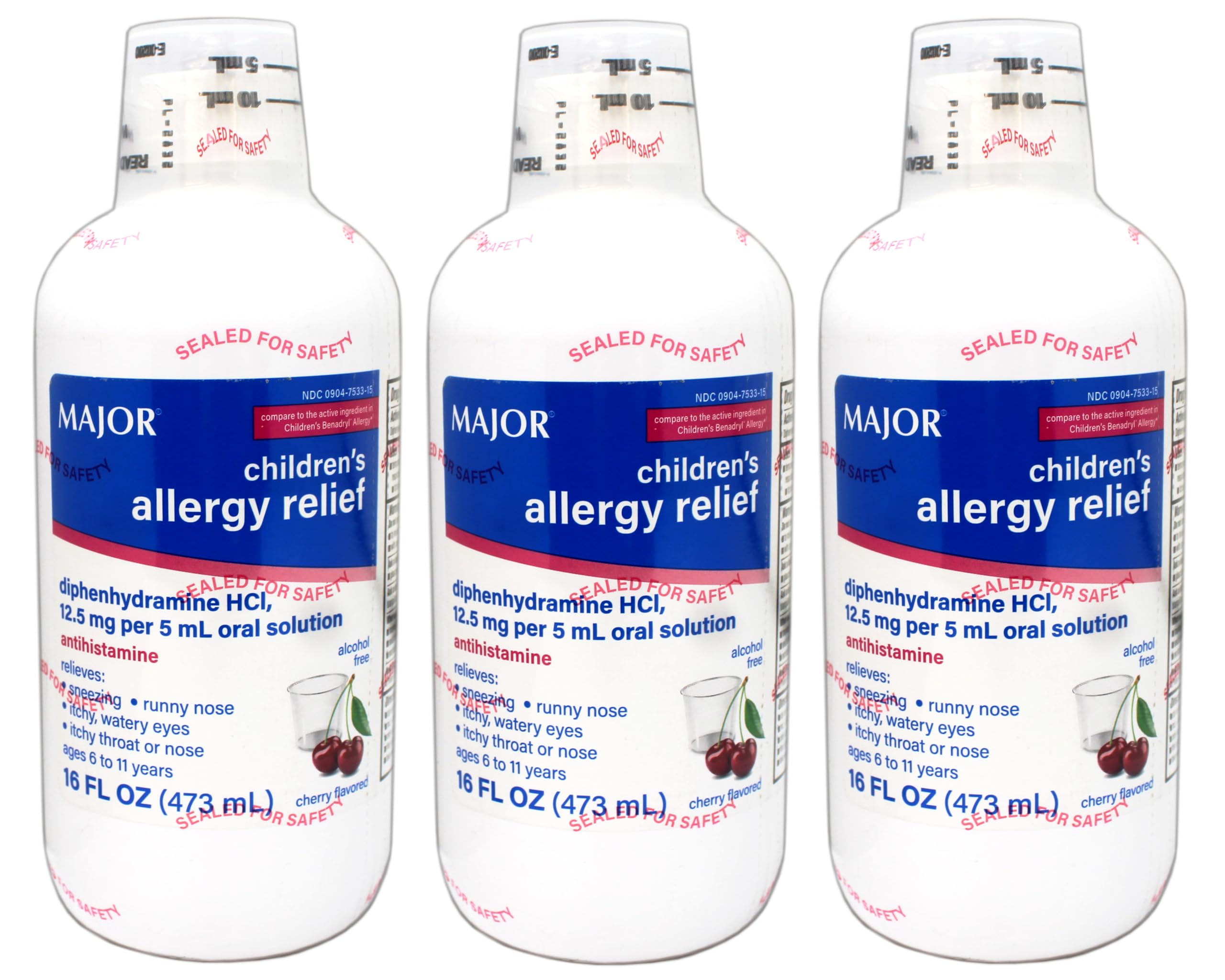 MAJOR Children's Allergy Relief Diphenhydramine