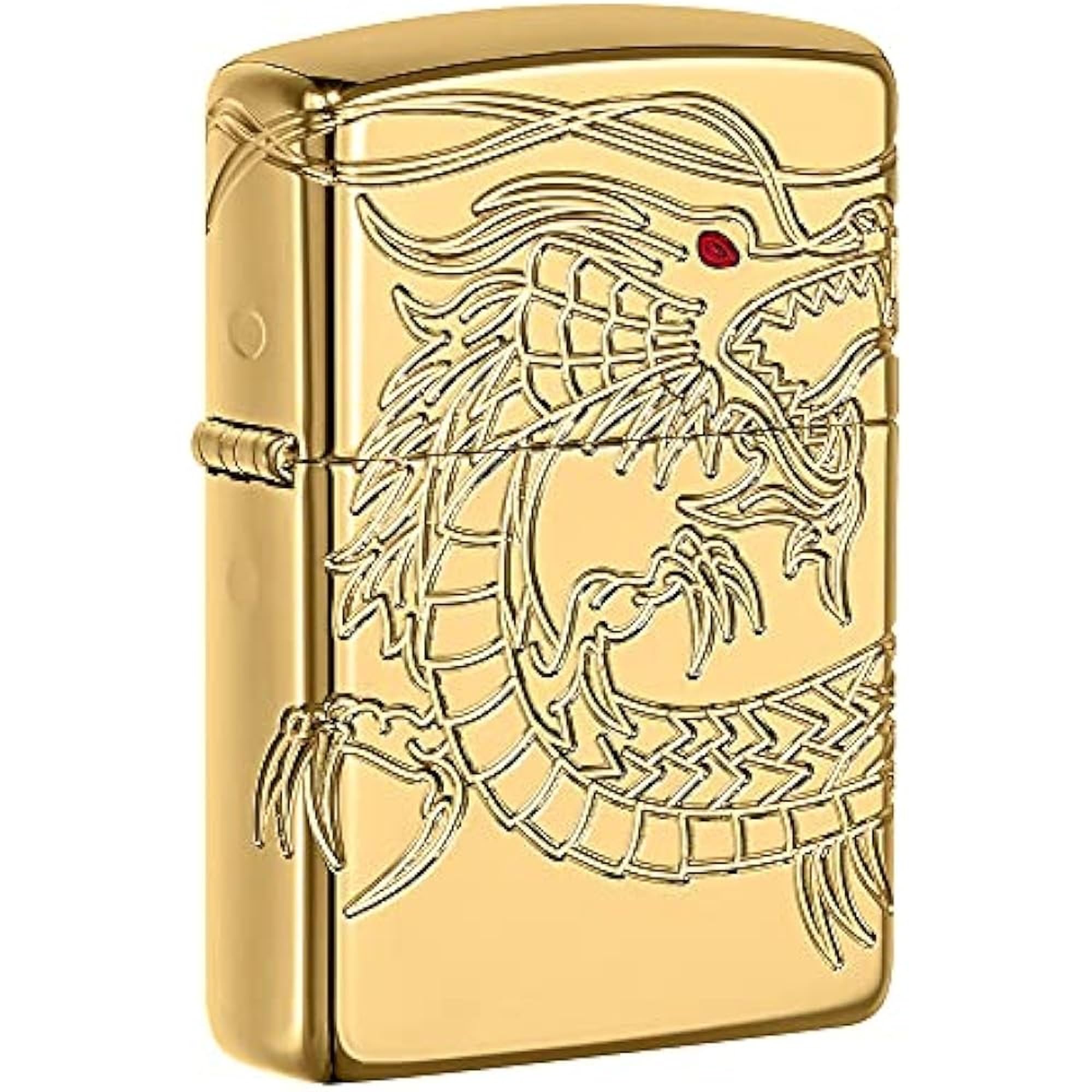 Zippo Armor Chinese Dragon Briquet Unisexe, 6.0 x 4.0 x 2.0 cm