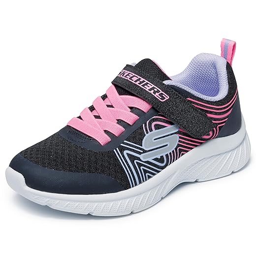 Skechers Unisex-Child Microspec Plus-Swirl Sweet Sneaker