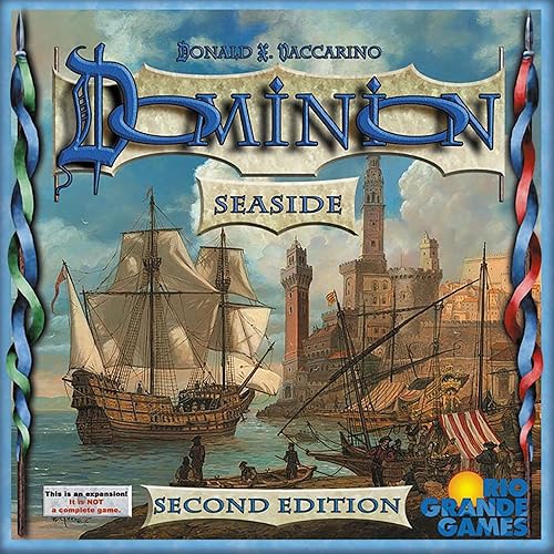 Miniatura 2 de Rio Grande Games: Segunda edición Seaside - Juego de mesa de estrategia, juegos de Río Grande, mayores de 14 años, 1-4 jugadores, 90-120 minutos