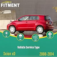 Vista 125 de 26" 20" 16" Windshield Wiper Blades Replacement for Dodge Grand Caravan 2008-2020 / Chrysler Town & Country 2008-2016 Premium All Weather Front Rear