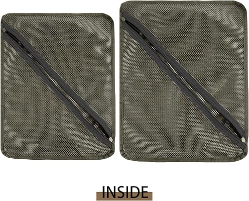 Miniatura 10 de PETAC GEAR Conjunto de bolsa de malla de almacenamiento táctico,Insertar bolsillos modulares de administración de utilidad,Organizador de viaje EDC