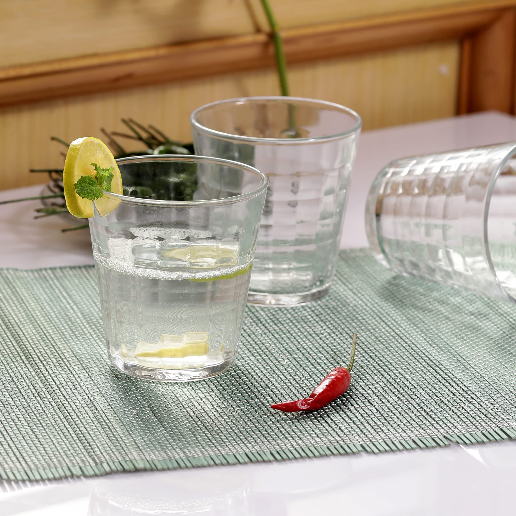 Duralex Prisme Clear Tumbler 170 ML 6 Pcs (1031AB/6) 4