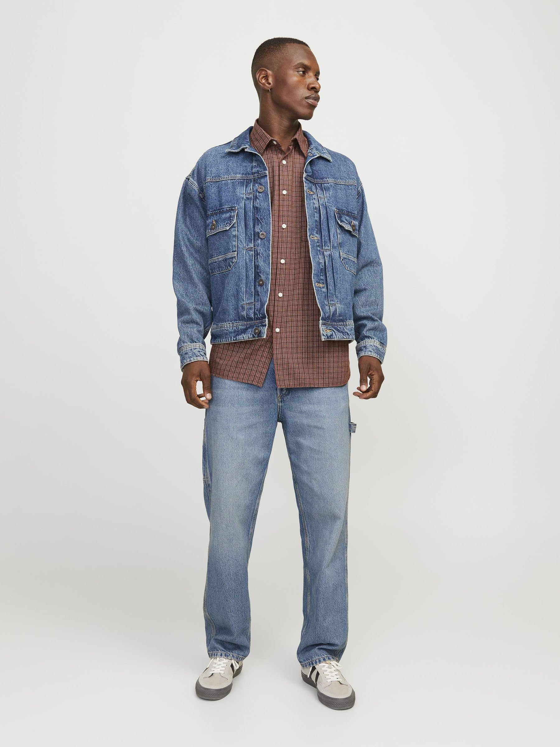 JACK & JONES Jjieddie Jjcarpenter Sbd 416 Noos - Dżins Mężczyźni
