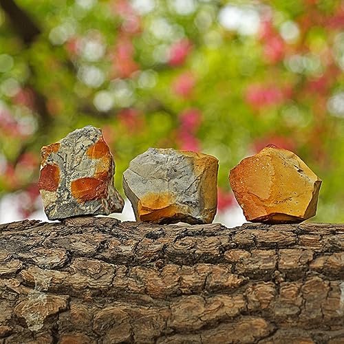 Miniatura 5 de Juego de 5 cristales de Virgo Power con signo del zodiaco, jaspe maligano para autoestima, coraje, inspiración, 3 piedras curativas de forma natural