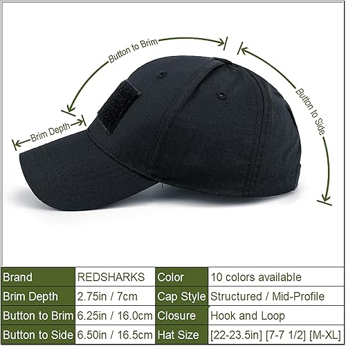 Miniatura 3 de REDSHARKS Gorra de béisbol de camuflaje de serpiente con bandera estadounidense operador táctico del ejército militar del ejército para disparar caza