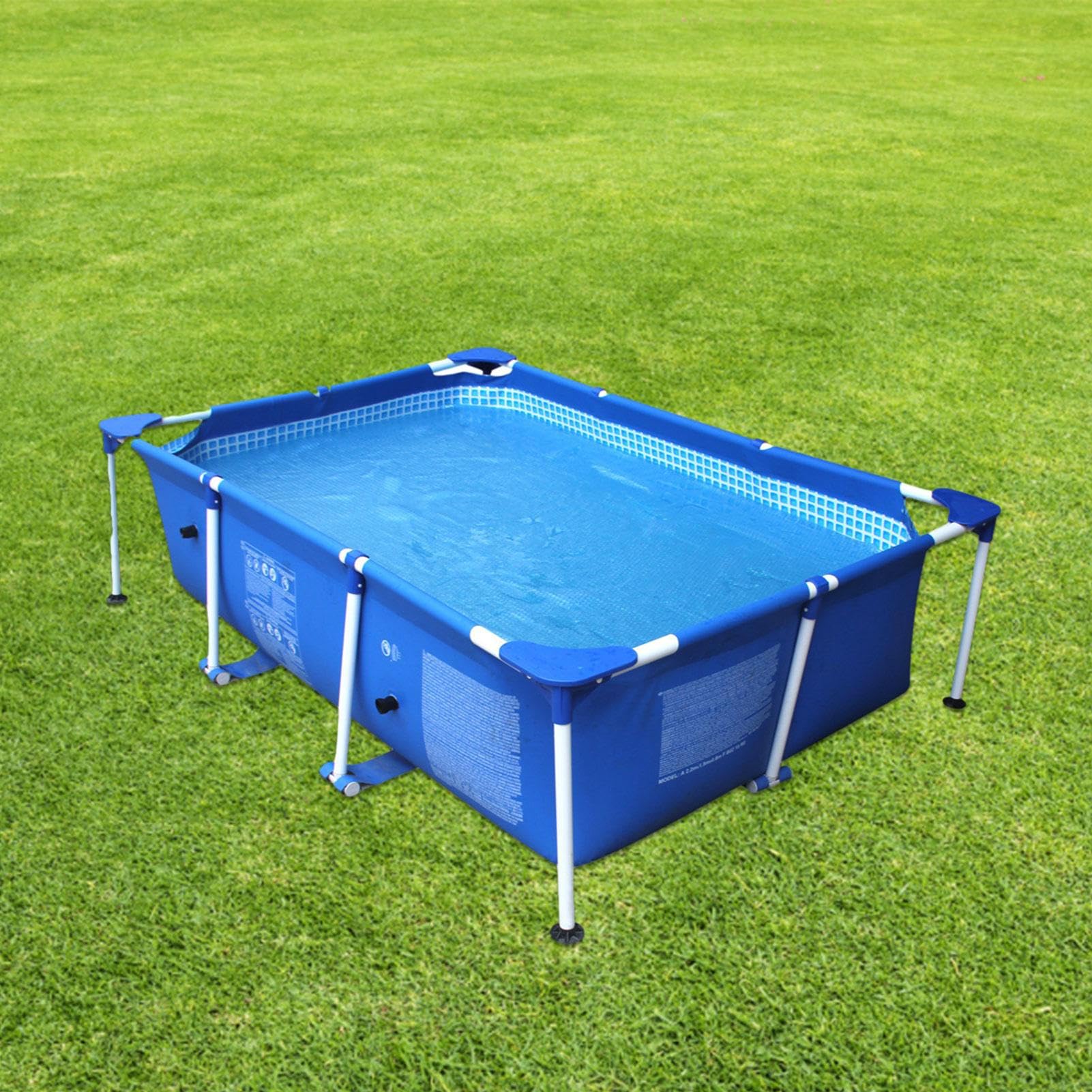 Telo di copertura solare per piscina, 300 x 200 cm, copertura | solare rotonda, rettangolare, rettangolare, ritagliabile, copertura solare, per piscina
