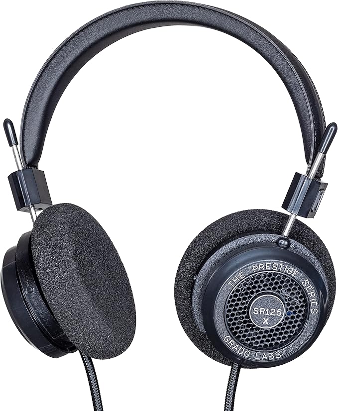 grado sr125x prestige series wired open back stereo headphones
