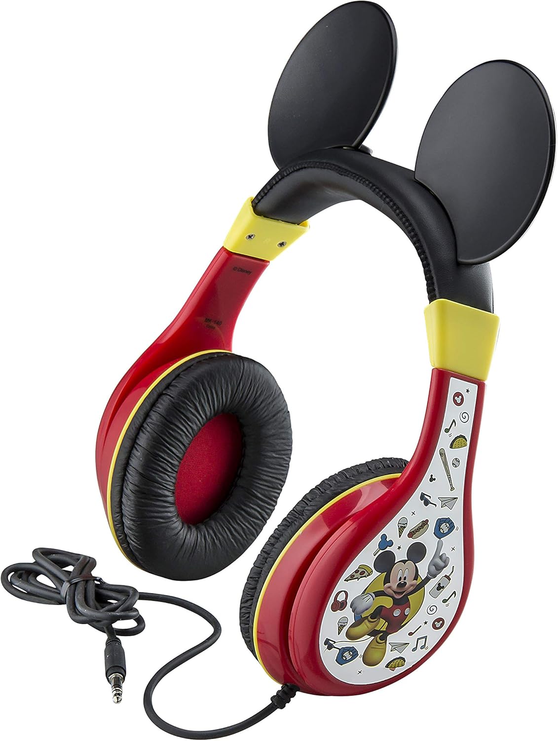 eKids Mickey Mouse headphones with adjustable headband extended