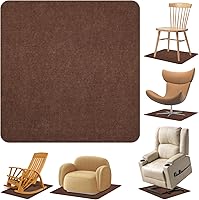 Vista 1 de Almohadillas reclinables para suelos de madera dura, pinzas reclinables antideslizantes, almohadillas para muebles para alfombras, tapete