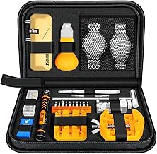 JOREST 2024 New Watch Tool Set, Battery Replacement, Back Cover Removal, Watch Repair Kit, Watch Strap Adjustment, Watch Band Adjustment, Watch Band Adjustment, Watch Stick, Watch Opener, Watch