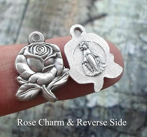 Miniatura 6 de St. Barbara Locket Necklace, Patron Saint Confirmation Gift, Catholic Devotions Jewelry Gift, Gift Boxed, Santa Barbara