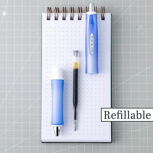 Miniatura 8 de Pilot Dr Grip pluma esmerilada mediana púrpura Purple Barrel