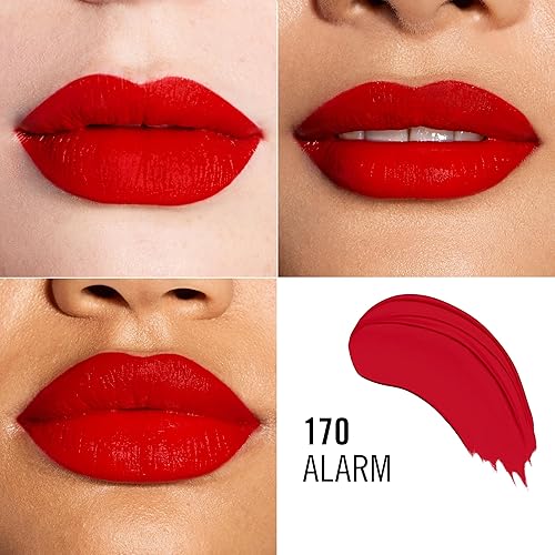Vista 2 de Rimmel London - Lápiz de labios de acabado duradero Lasting Finish (satinado), 170, alarma