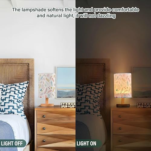 Miniatura 5 de Led Table Lamp Mini Lamps Elegant Christmas Cute Flowers Colorful Lamp for Study Desk Bar lamparas de mesa de Noche