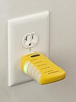 Vista 7 de Sperry Instruments - Probador de enchufe y receptáculos de interruptor GFCI, salidas de corriente alterna estándar de 120 voltios, 7 indicadores