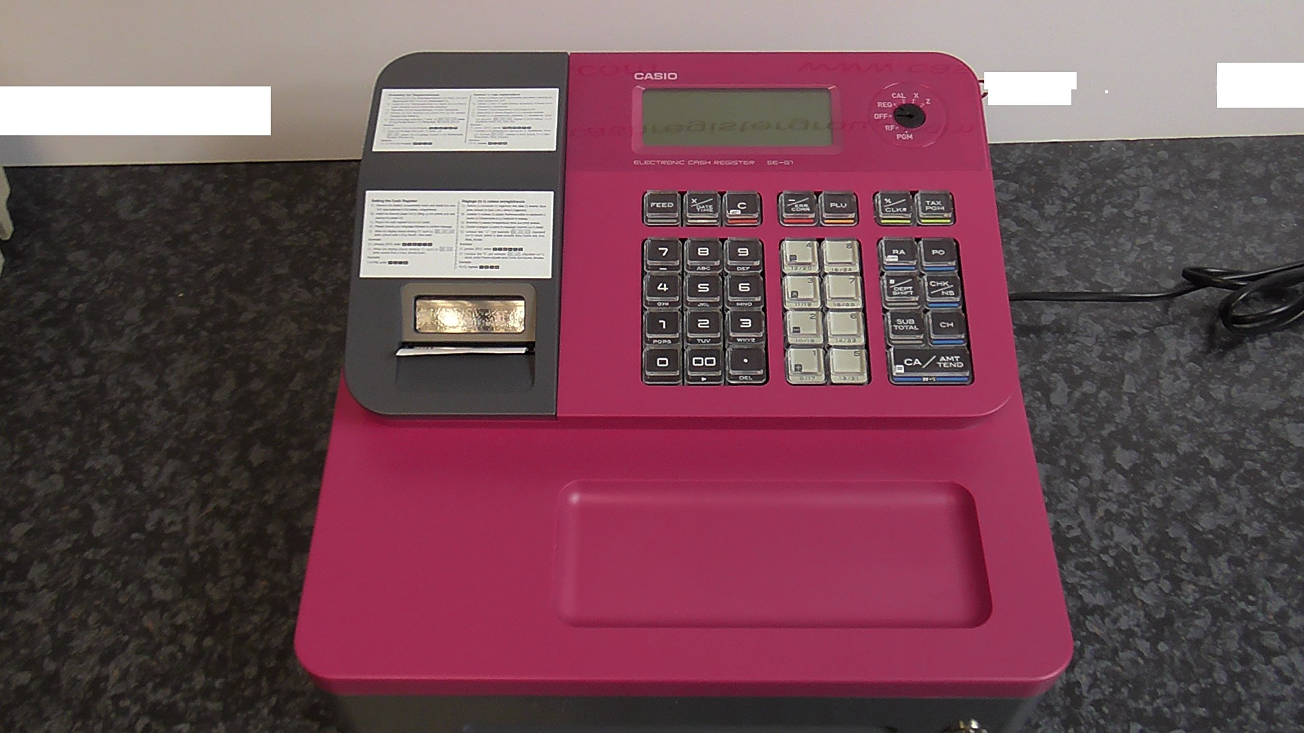 Cash Register Casio Thermal Printer Casio SE SR Replacement