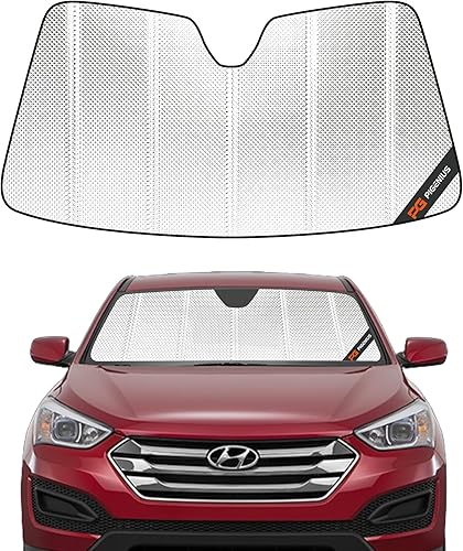 Pigenius Windshield Sun Shade for Hyundai Santa Fe 2013-2018, Hyundai Santa Fe X
