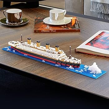 タイタニックセット Oxford BM3522 TITANIC Block Brick Mania Building Toy Kit