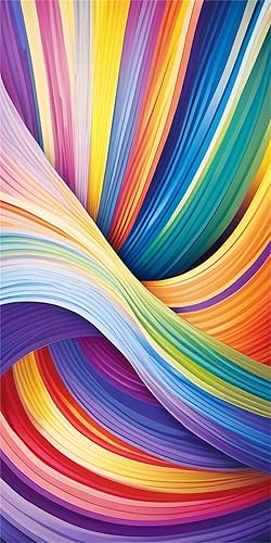 Kits de pintura de diamantes para adultos, 5D, líneas de colores, pintura de diamantes por número, arte de gemas para adultos, kits de bordado de