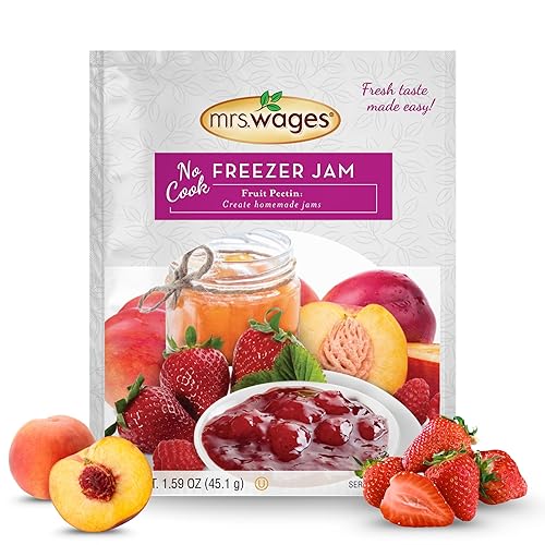 Mrs. Wages No Cook Freezer Jam Fruit Pectin (Paquete de 12)