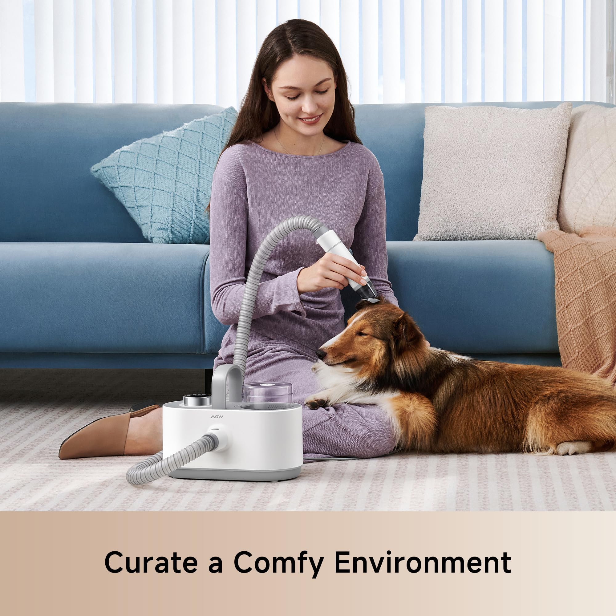 mova g1 pro ペットグルーミング掃除キット Mova G1 Pro Dog Grooming Vacuum with Pet Clipper Nail Grinder, Low