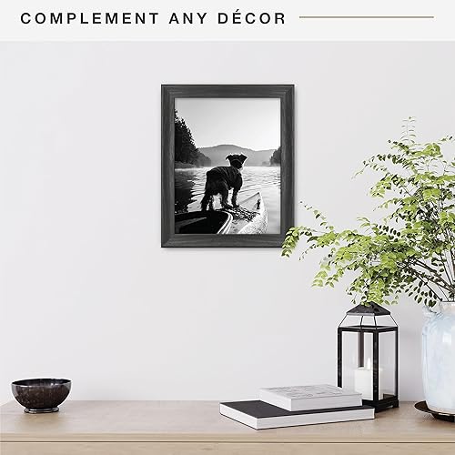 Miniatura 2 de MCS STUDIO GALLERY 2 MARCO 11X14 NEGRO WOODGRAIN