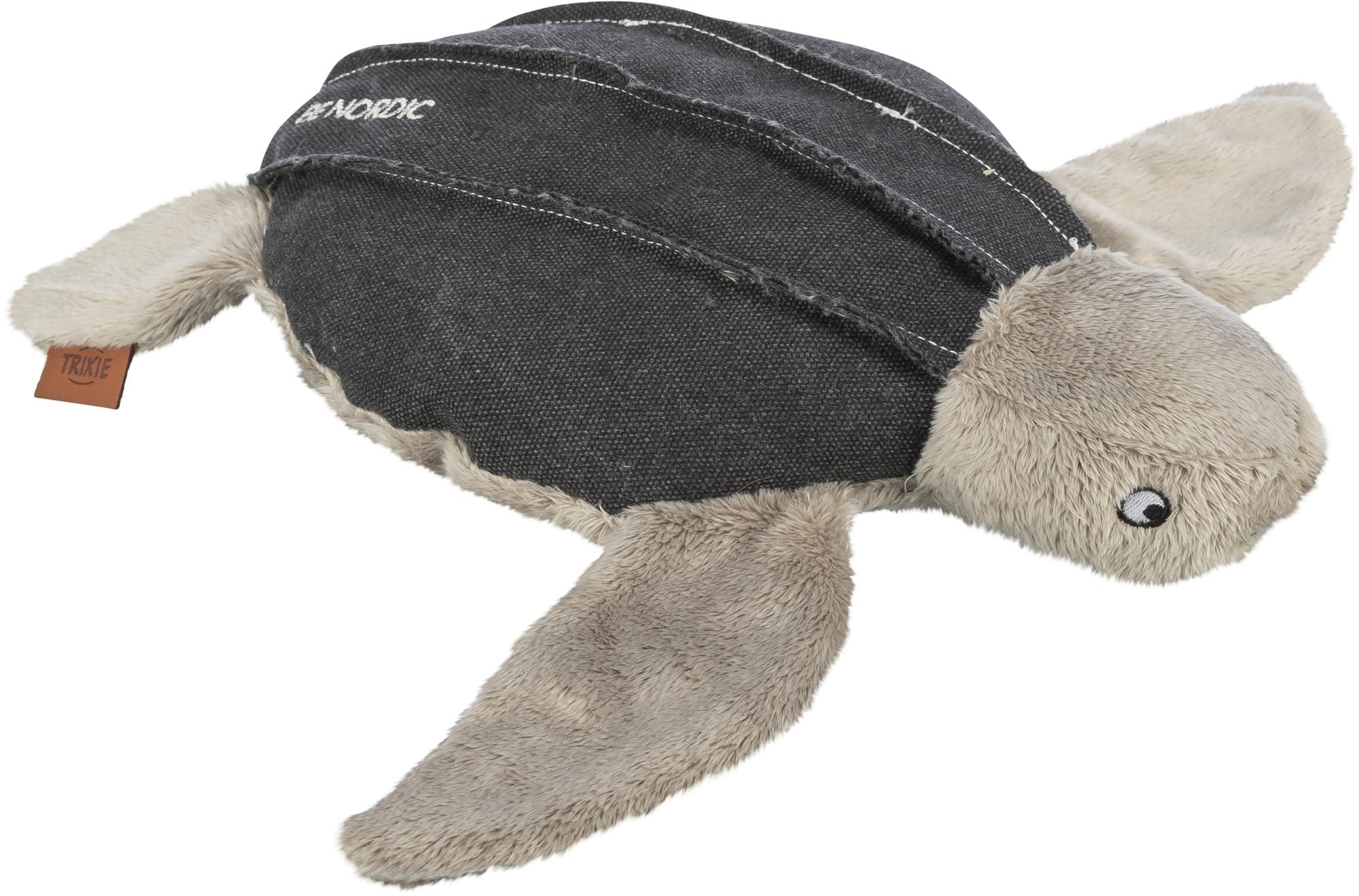 TRIXIE Be Nordic Turtle Hauke – Durable plush toy for dogs – Maritime toy for play & cuddle - 36062