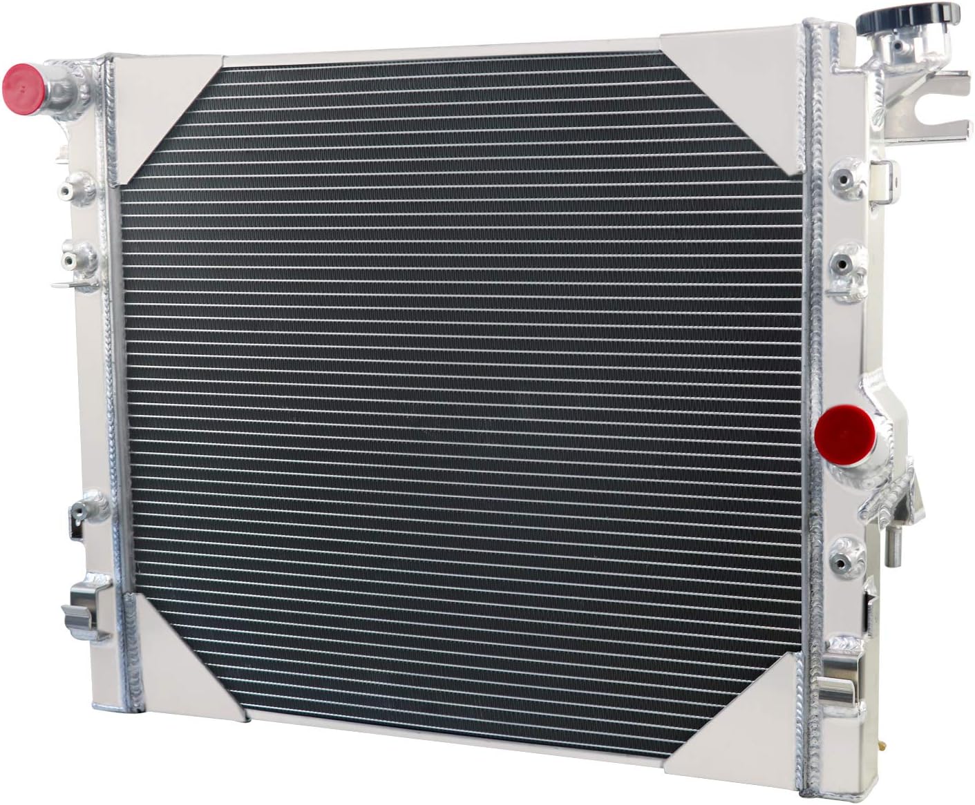 CoolingCare Aluminum Radiator for 2007-2017 Jeep Wrangler & 2018 Jeep Wrangler JK 3.6L 3.8L V6 Sport Utility