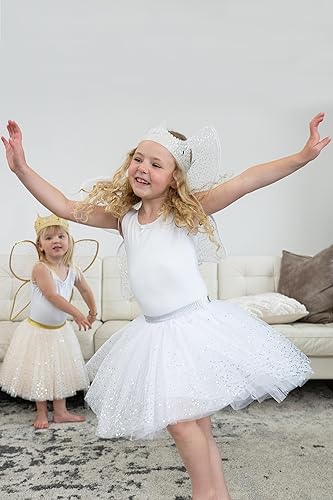 Vista 5 de Little Adventures Suave accesorio de disfraz de princesa real para niños