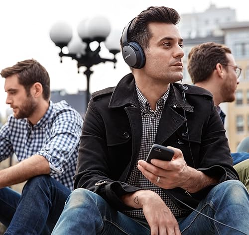 Miniatura 2 de Bose QuietComfort 25 - Auriculares acústicos con cancelación de ruido (dispositivos Apple, color negro)