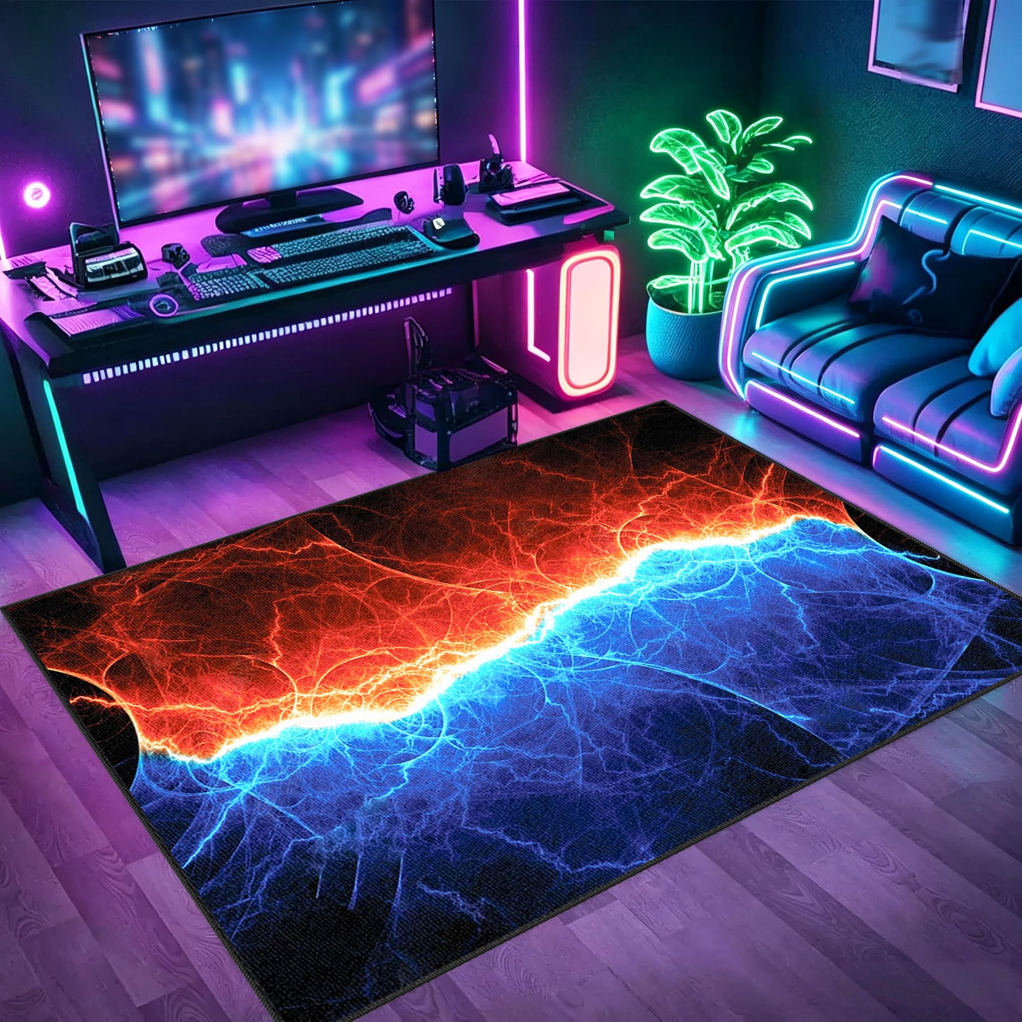 Tapis gaming pour chambre de garçons, cadeau de jeu idéal