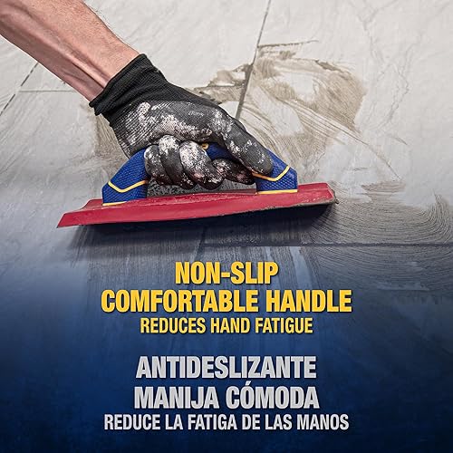 Miniatura 4 de QEP Flotador de lechada de piedra de 10" x 4" para todos los tipos de lechada, incluyendo epoxi