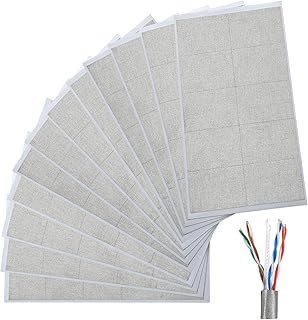 Pangda 200 Pcs Copper Fabric Strips with Conductive Adhesive 1.18 Inch x 1.5 Inch for Electrical Connection Grounding EMI Shielding Wire Harness Display Repair Cable Interference Blocking