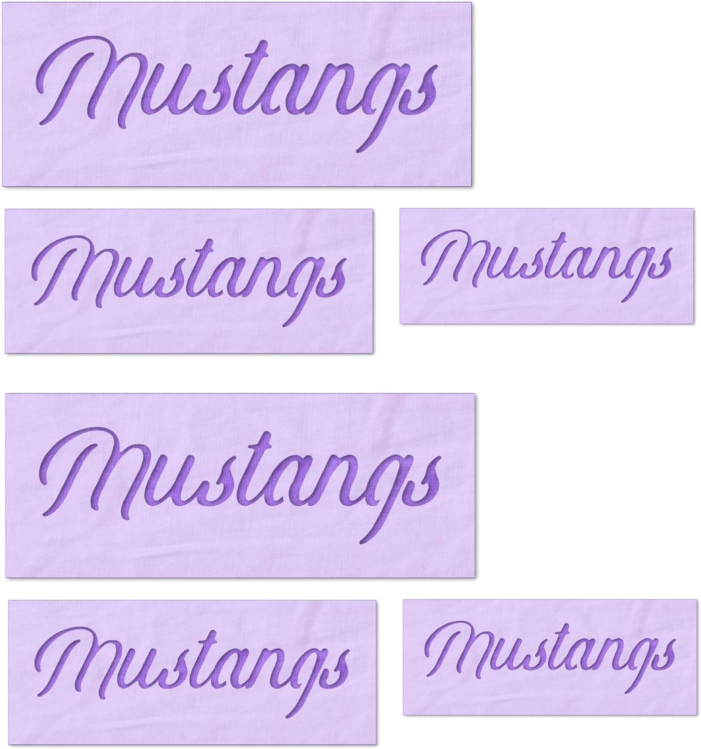 Stencil Stop Mustangs Stencil - Reusable for DIY Projects, Painting, Drawing, Crafts - 14 Mil Mylar Plastic (18 x 5.25 inches)