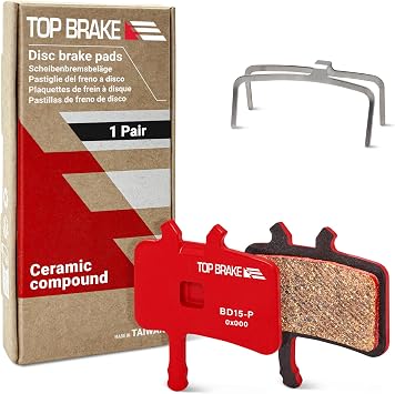 TOP BRAKE Disc Bike Brake Pads for AVID SRAM BB7 Mechanical, Juicy 3,5,7/ Juicy Carbon/Juicy Ultimate, PROMAX DSK Series/DC Series