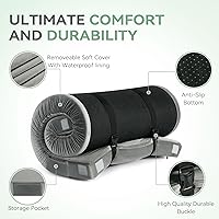 Vista 3 de Sinweek Memory Foam Camping Mattress CertiPUR-US Waterproof Portable Roll Up Mattress for Adults Cot Mattress Car Van Sleeping Mat Pad with Carrying