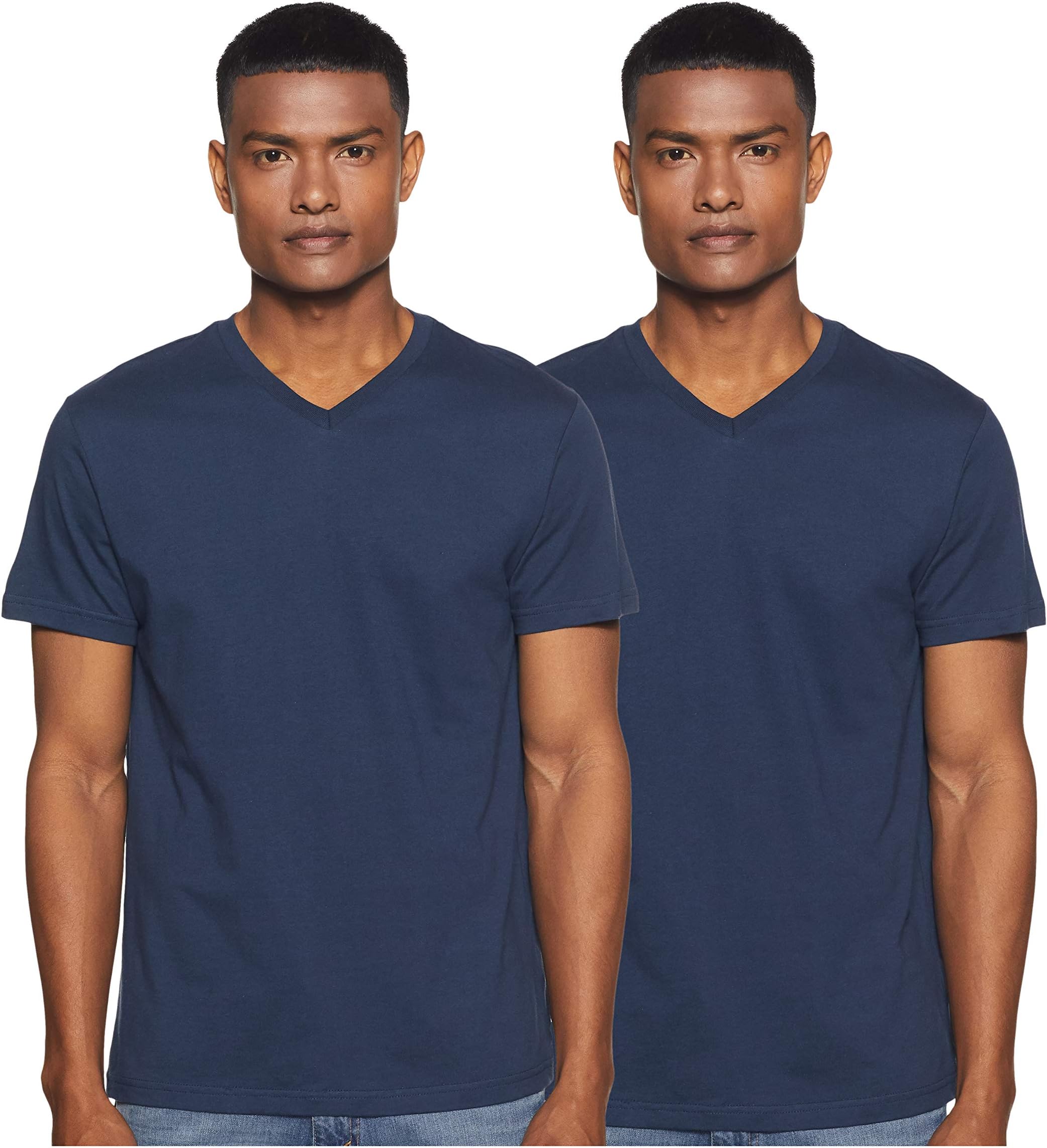 Amazon Brand - Symbol Men's Cotton Regular Fit T-Shirt