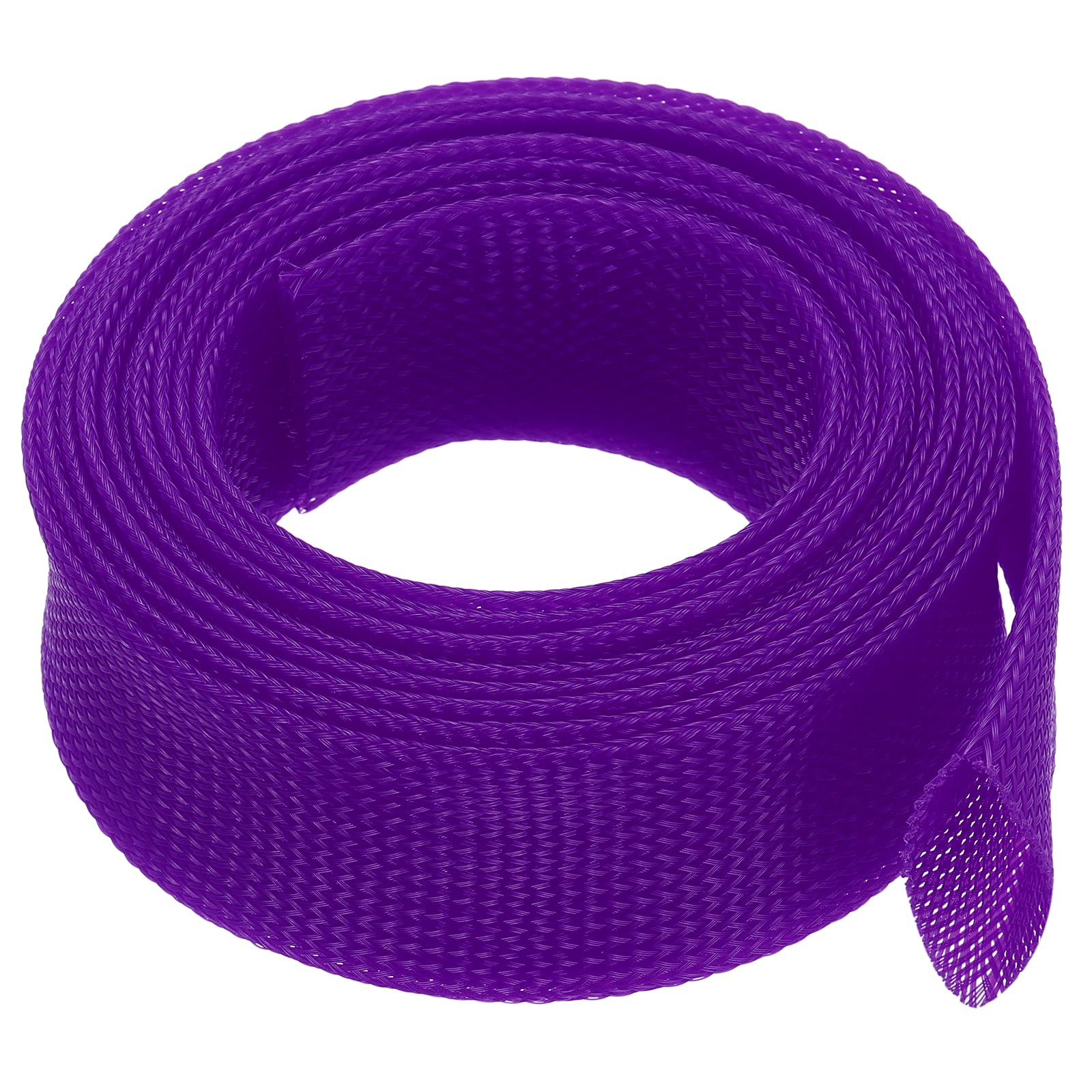 Manchon extensible pour regrouper gros câbles 7,5 cm uxcell violet 3 m