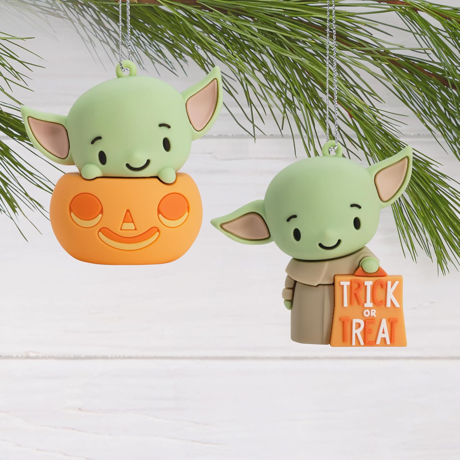 Hallmark Star Wars: The Mandalorian Grogu Blind Box Mini Halloween Ornaments (Purchase Includes 2 Tiny Mystery Ornaments) - Image 4