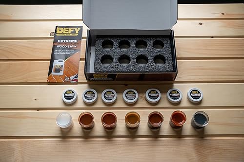 Miniatura 2 de Muestras de color de barniz para maderas de exterior semitransparente Defy Extreme 1 Oz