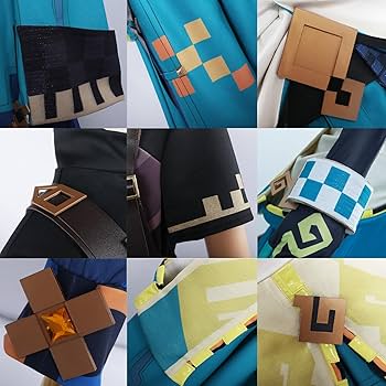 原神 キィニチ コスプレ衣装フルセット Amazon.co.jp: 原神 キィニチ コスプレ衣装 ウィッグ付き