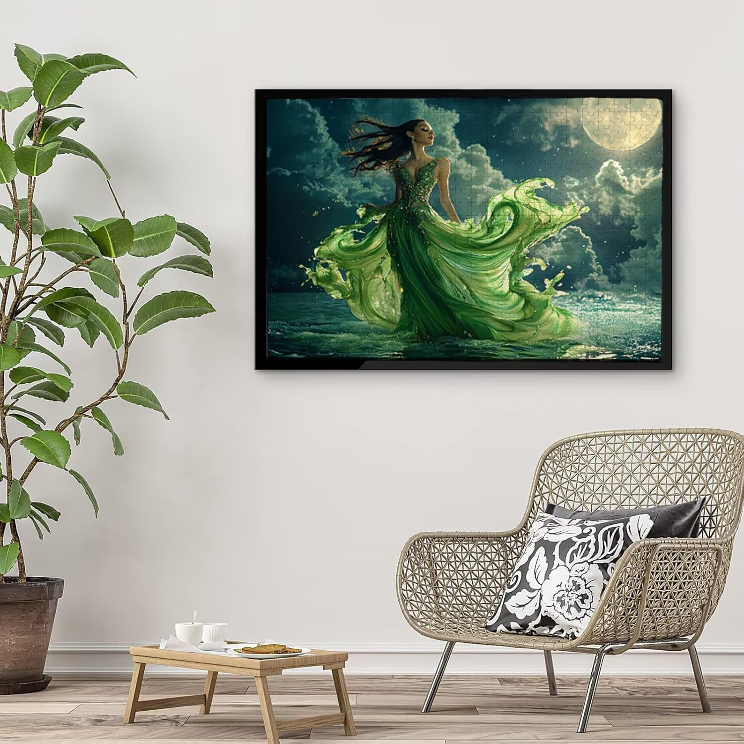 Puzzle in Legno per Adulti 5000 Pezzi | Luna Ballerina| Giocattoli Educativi | Puzzle Adulti E Famiglie Decor | Dimensione Di 156x105cm | Regalo Adultis | Regali Natale (Formato: 62.4x42in) o-939