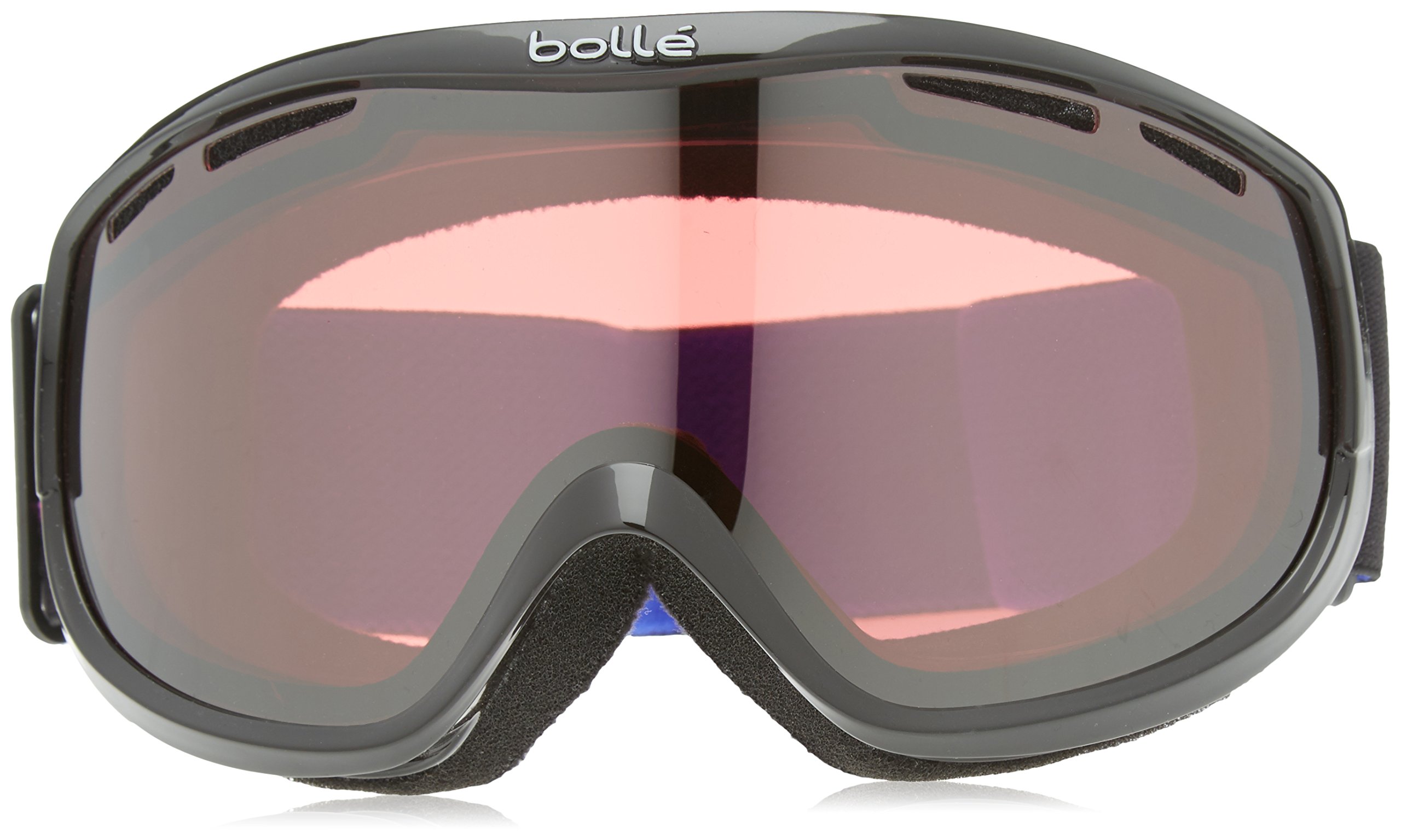 Bolle Sierra Vermillon Gun, Black & Pink, Small/Medium