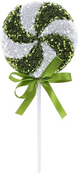 Christmas Concepts 36cm Giant Sparkly Sequin Lollipop Christmas Decoration Christmas Tree Ornaments 11 Colours Available