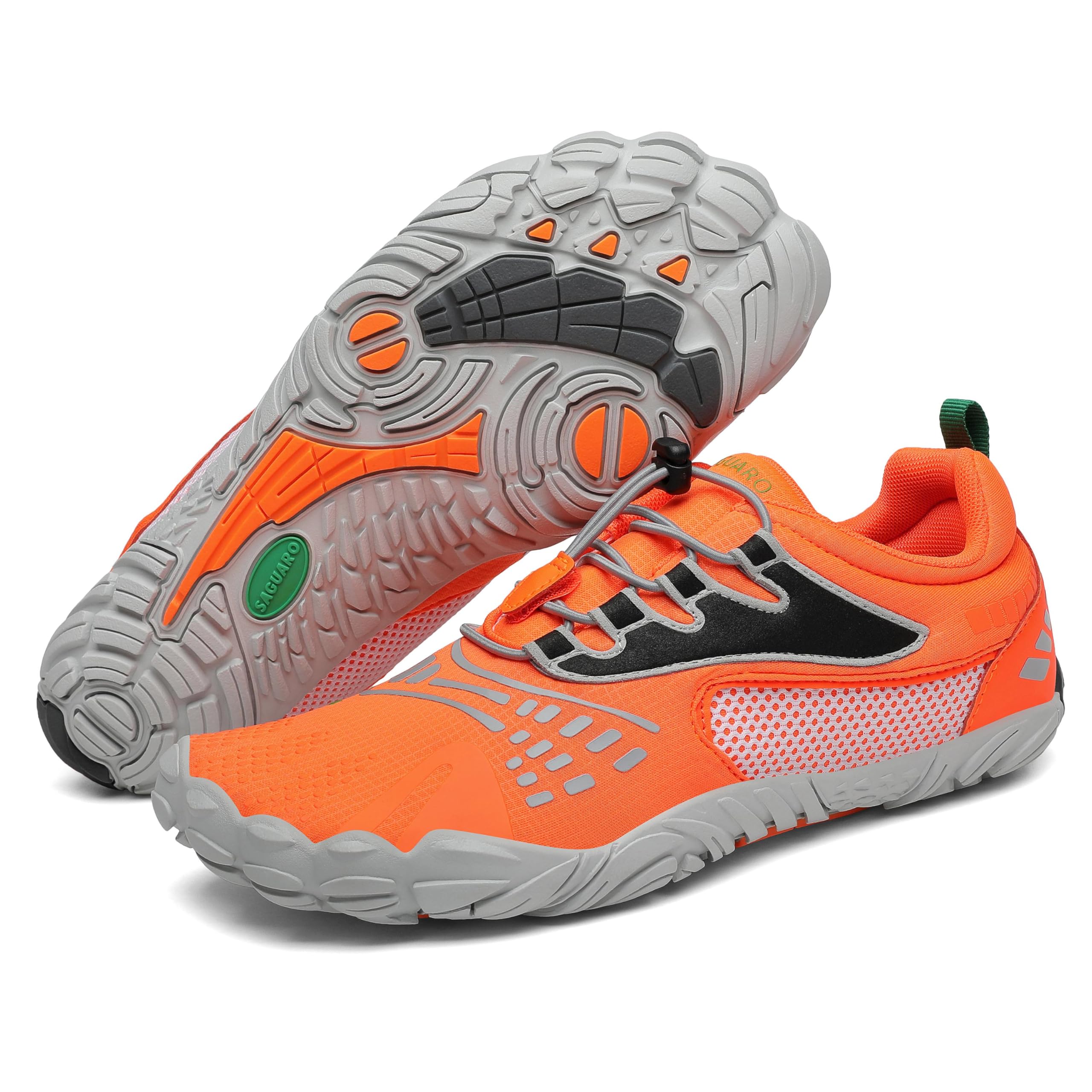 SAGUARO Unisex blotevoetenschoenen dames minimalistische fitnessschoenen heren outdoor wandelschoenen trailschoenen maat 36-48, geel, 43 EU SAGUARO Unisex blotevoetenschoenen dames minimalistische fitnessschoenen heren outdoor wandelschoenen trailschoenen maat 36-48, geel, 43 EU